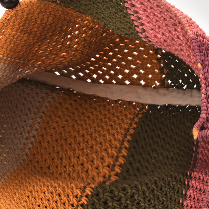 Mahad - Multicolor Macrame Tote Handbag