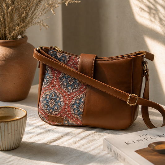 Sling Bag - Madhubani Motif