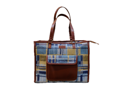 Artisan Weave Office Tote - Radiance