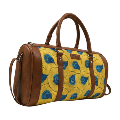 Handbag - Yellow Peacock (BOGO)