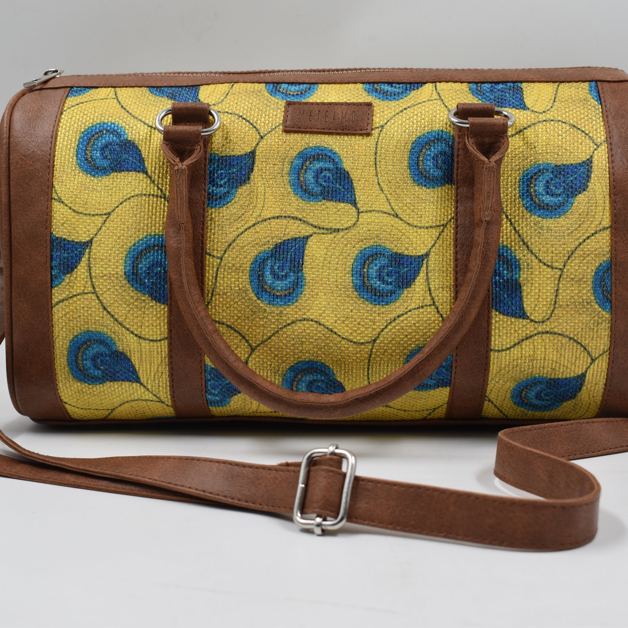 Handbag - Yellow Peacock