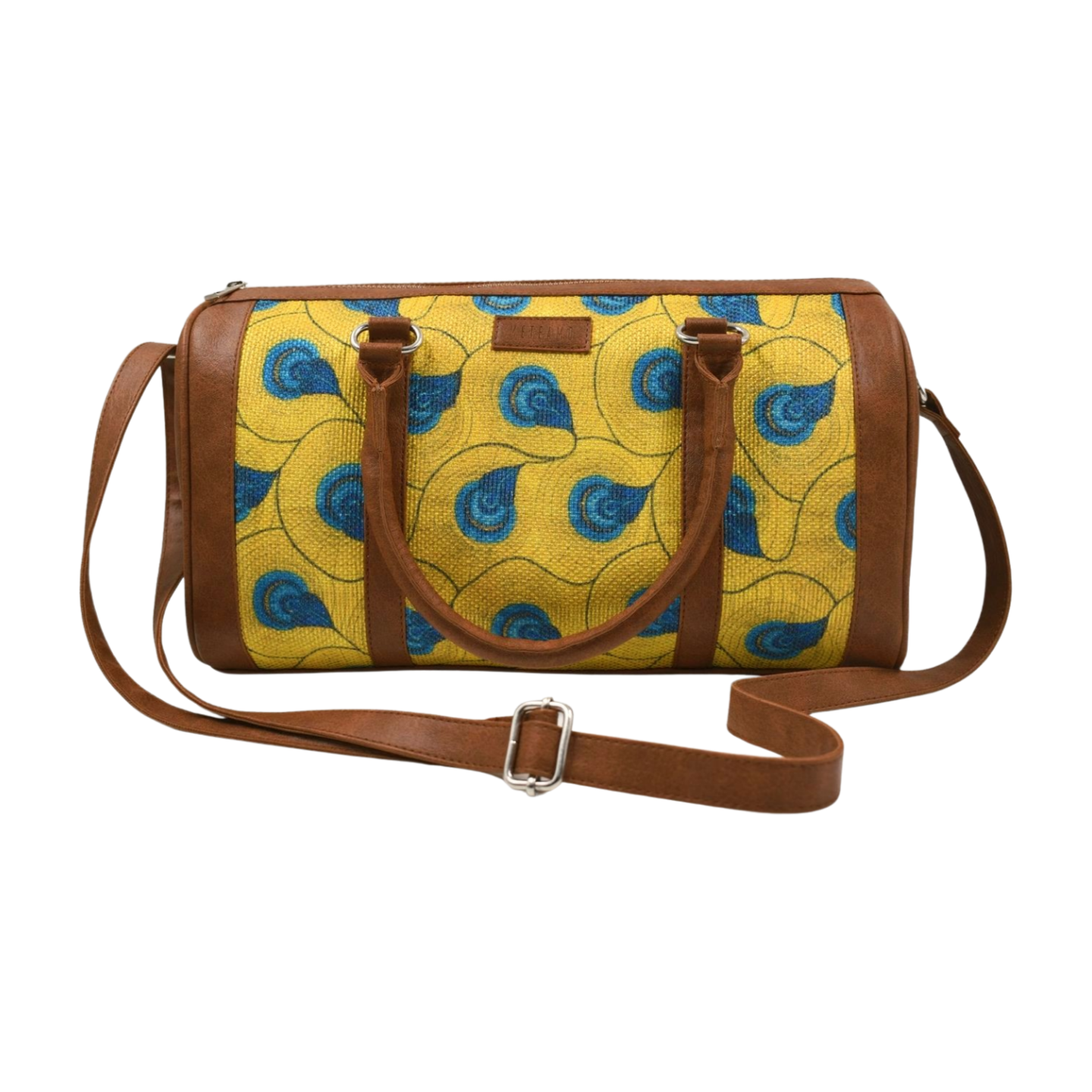 Handbag - Yellow Peacock (BOGO)