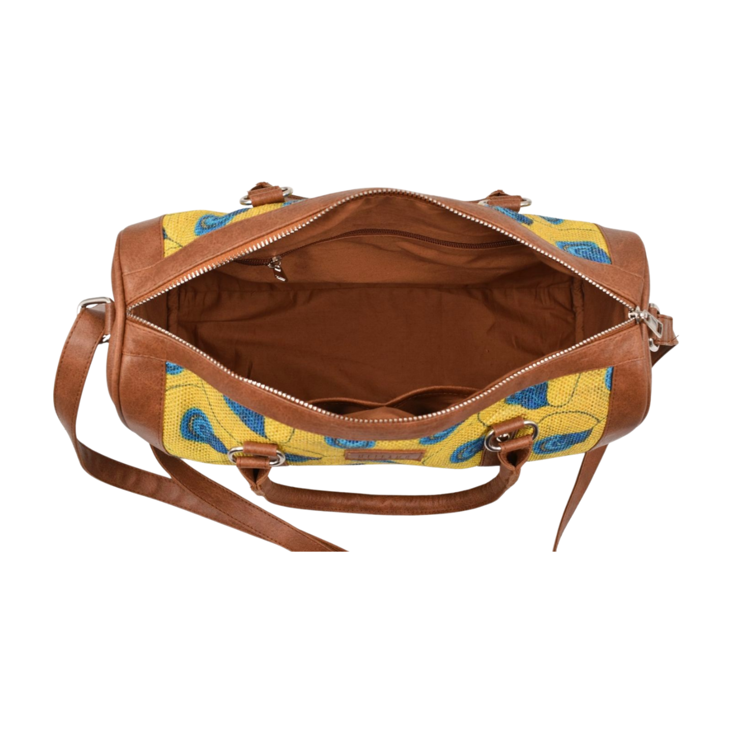 Handbag - Yellow Peacock (BOGO)