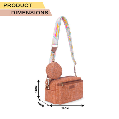 Sunset Amber - Box Sling Bag (BOGO)
