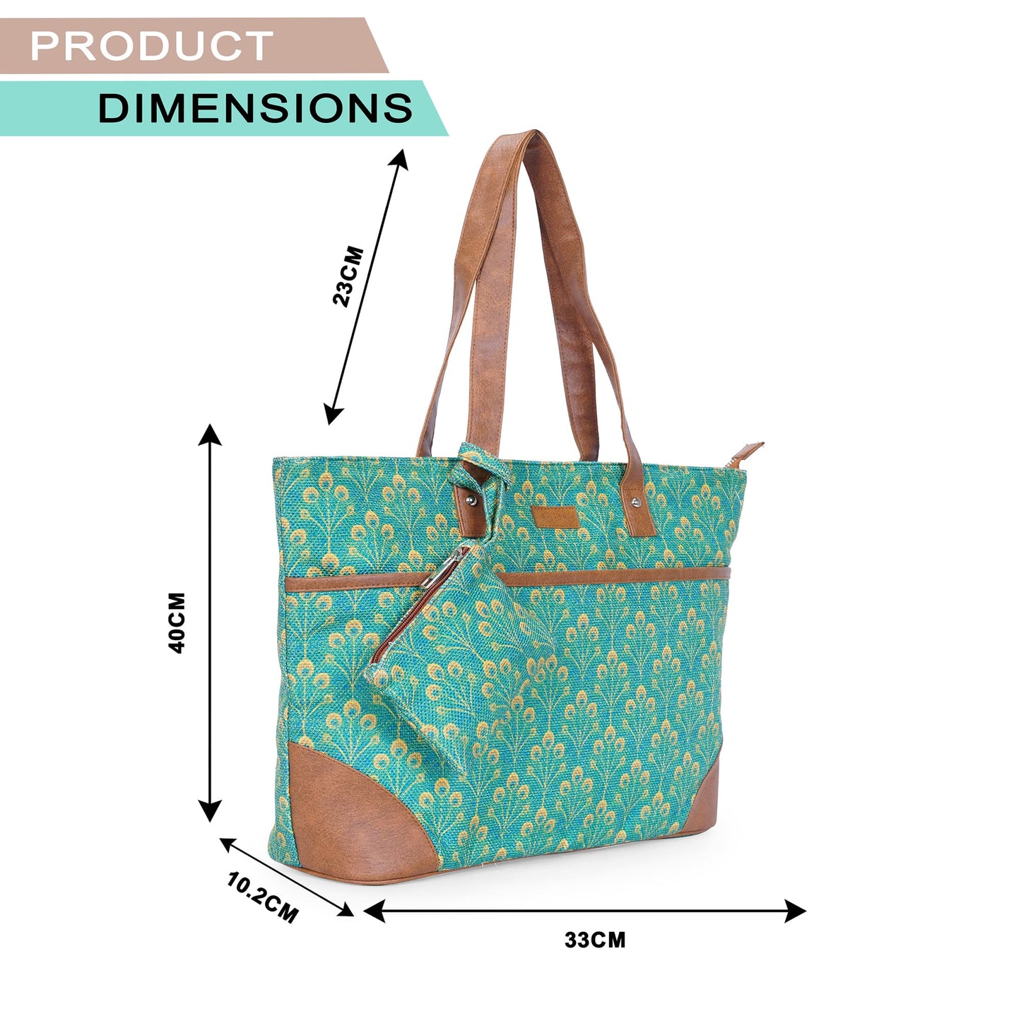 Mayur - Tote Bag with Mini Pouch