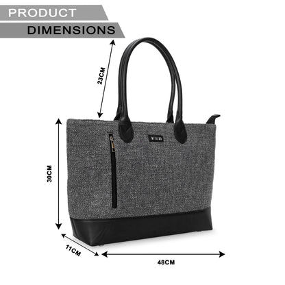 Tote Bag - Charcoal Shadow