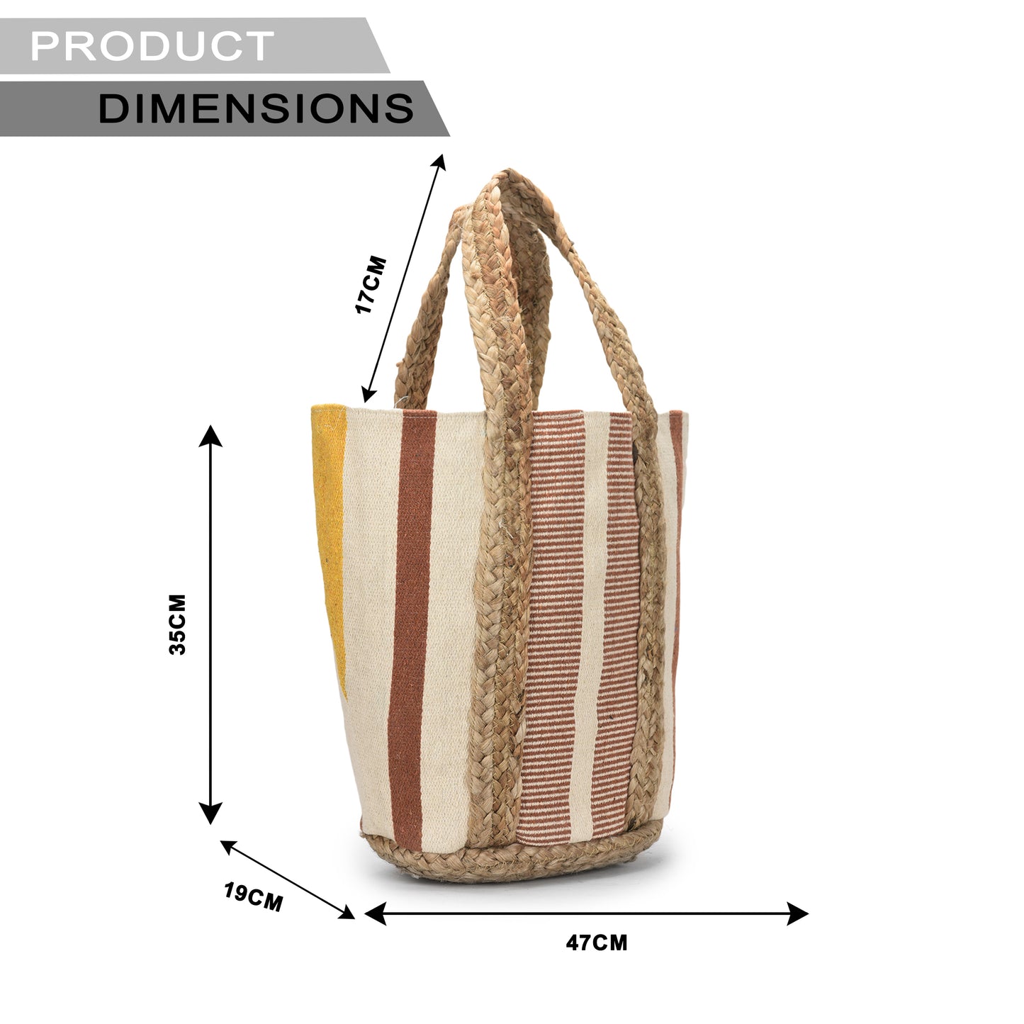 Cajut - Cotton & Jute Handbag