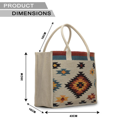 Ikkikai -Tribal Multicolor Box Bag