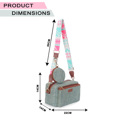 Fresh Mint - Box Sling Bag