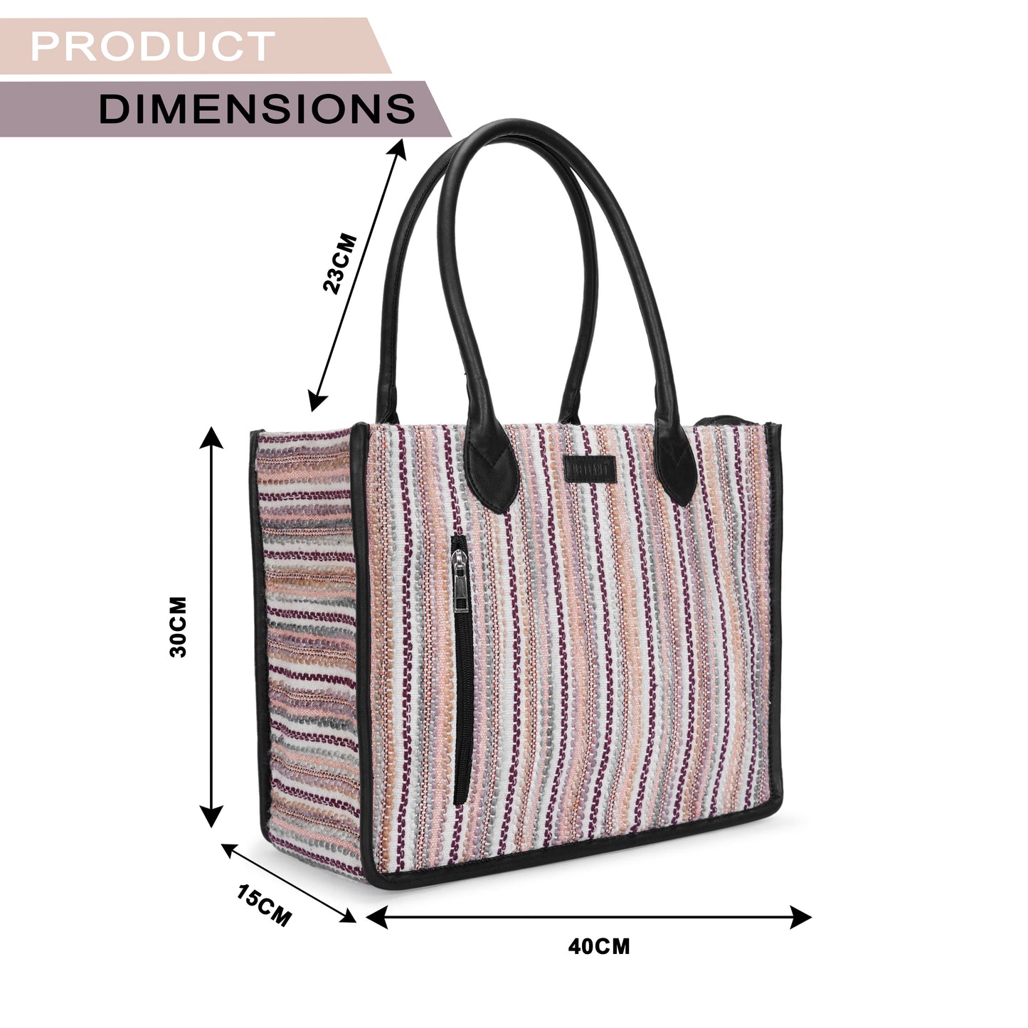 Artisan Weave Tote - Sand