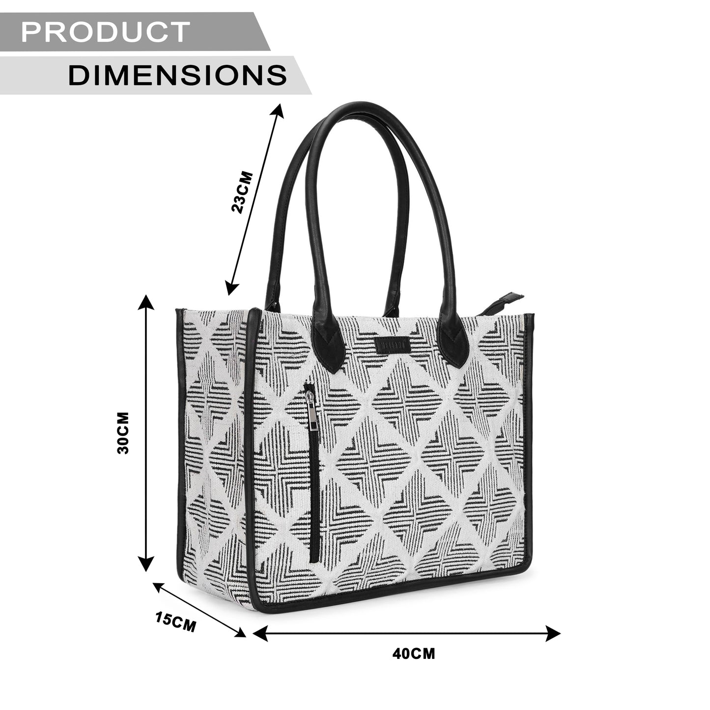 Artisan Weave Tote - Duo Tone