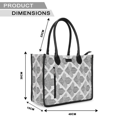 Artisan Weave Tote - Duo Tone