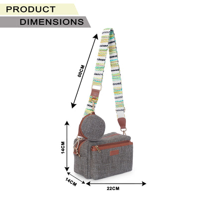 Army Olive - Box Sling Bag