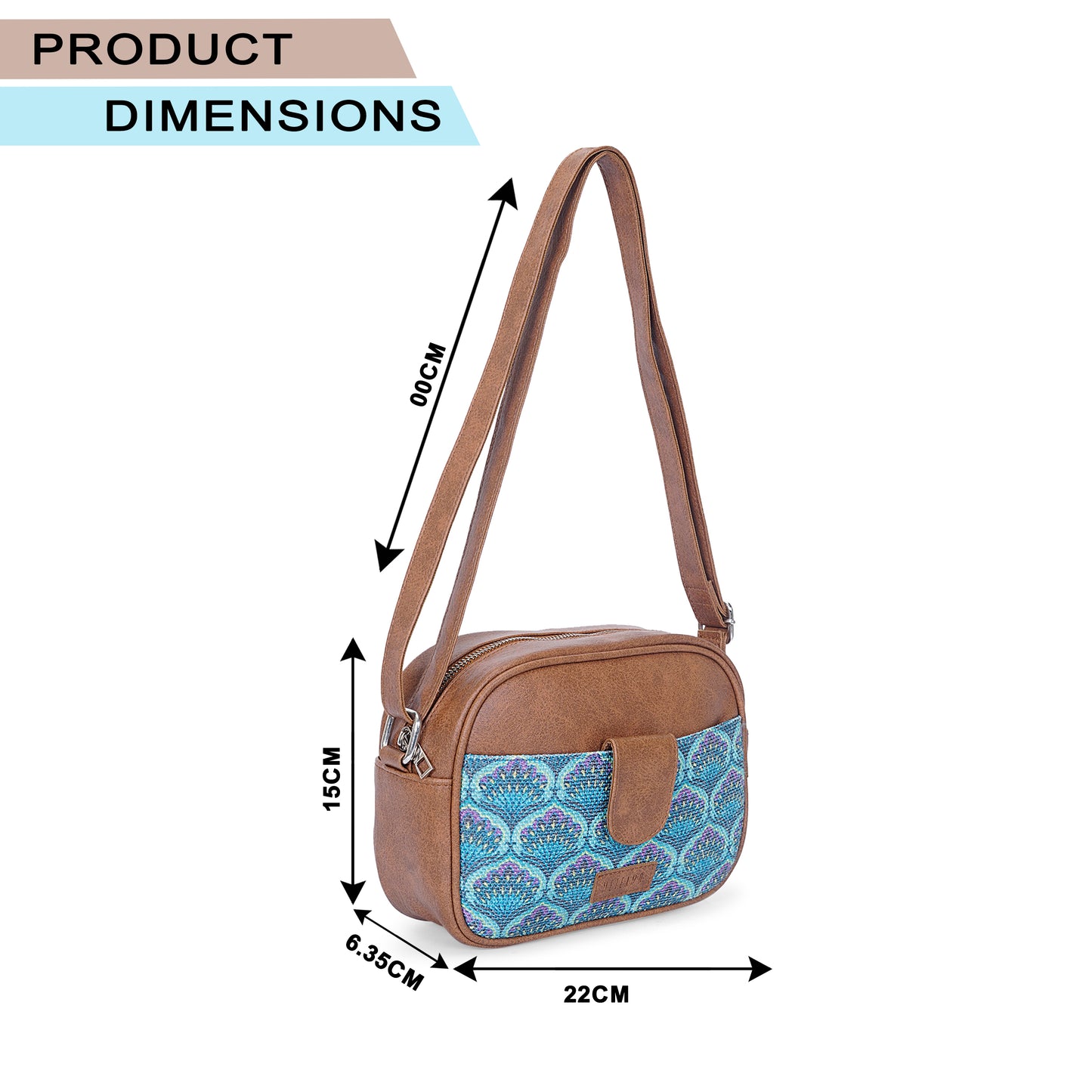 Sling Bag - Blue Lotus (BOGO)