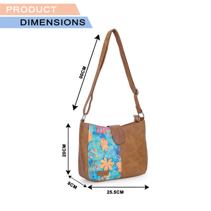 Sling Bag - Golden Leaves
