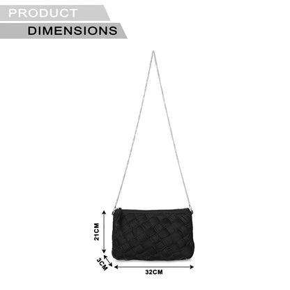 Midnight Black - Party Sling Bag