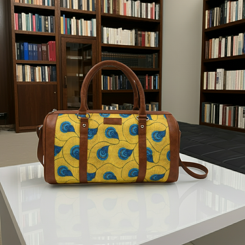 Handbag - Yellow Peacock