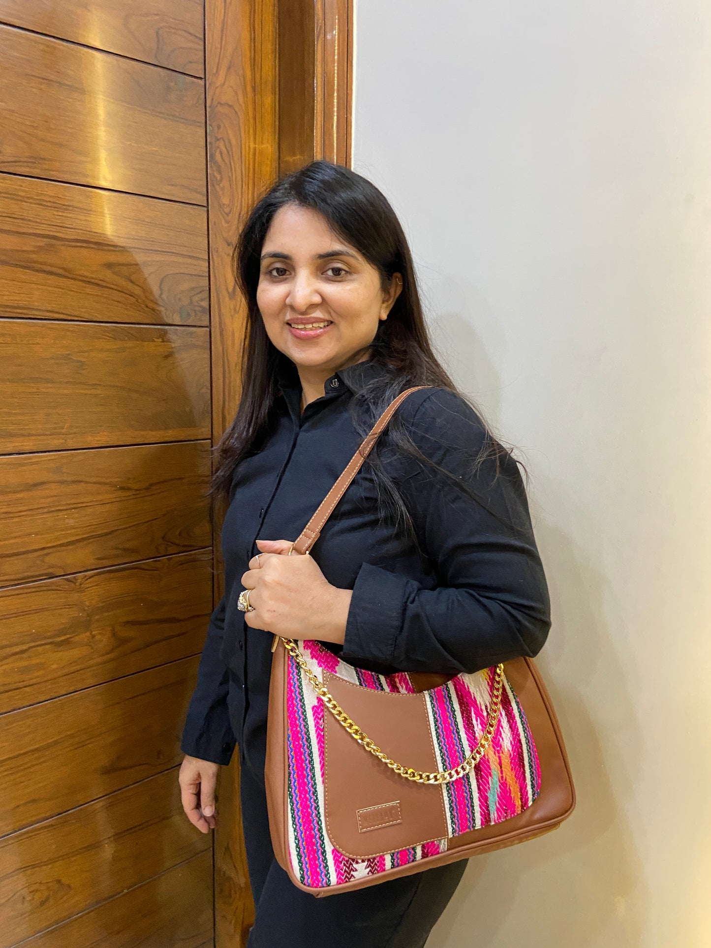 Crescent Baguette - Spectrum Fusion - Everyday Shoulder Bag (BOGO)