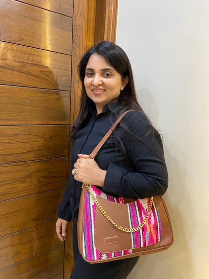 Crescent Baguette - Spectrum Fusion - Everyday Shoulder Bag (BOGO)