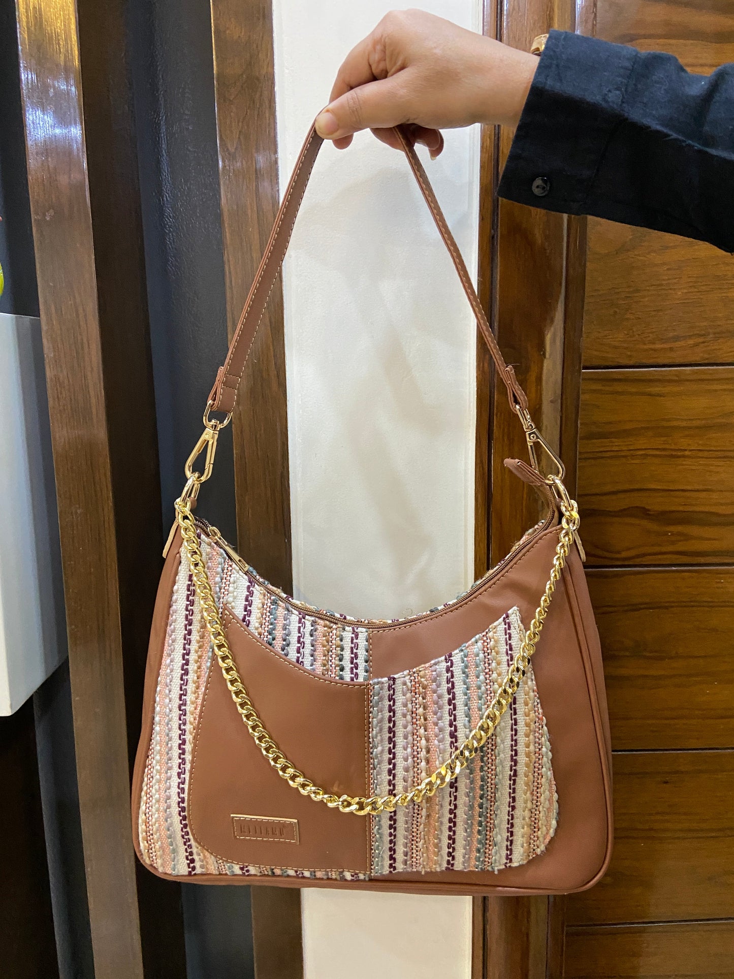 🎁 Crescent Baguette - Sand - Everyday Shoulder Bag (BOGO) (Discount)