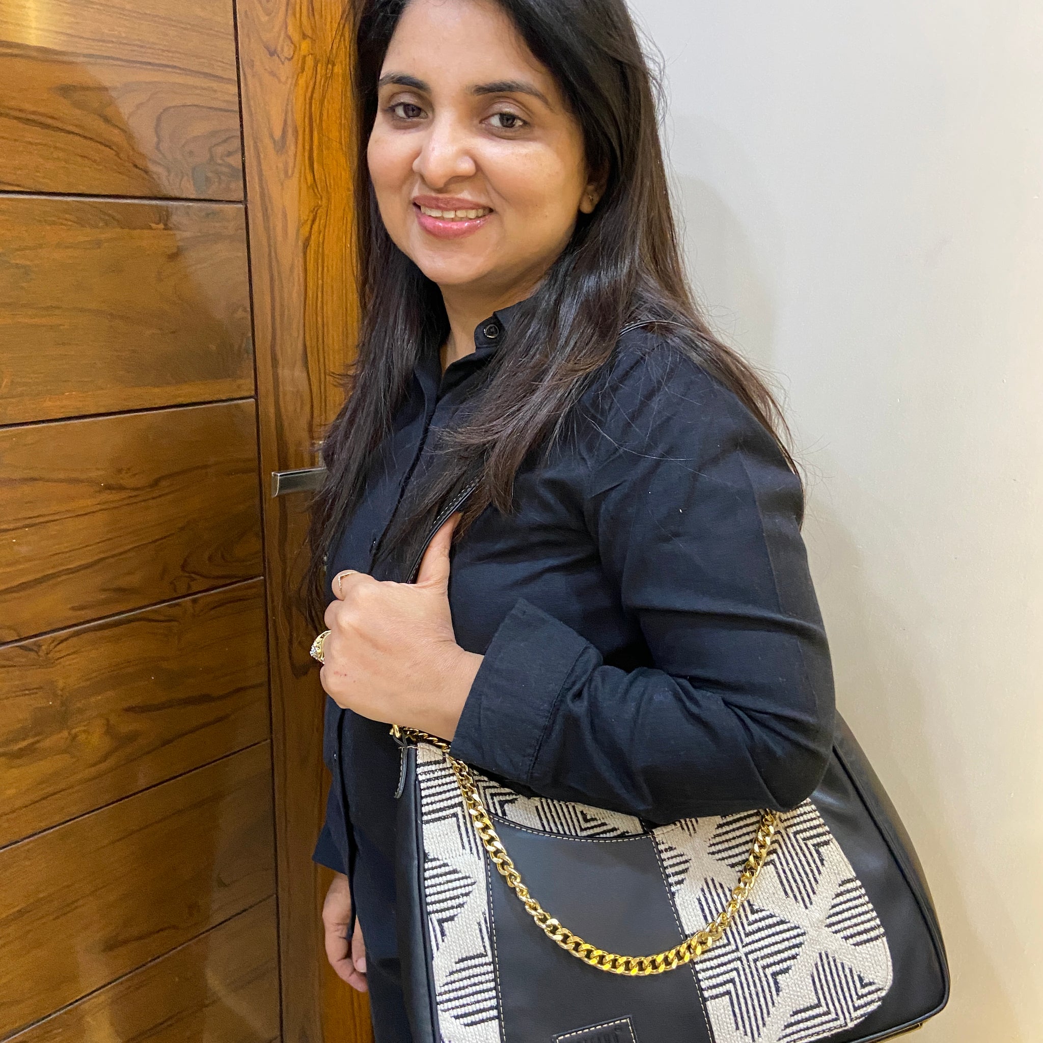 Crescent Baguette - Duo Tone - Everyday Shoulder Bag (BOGO)