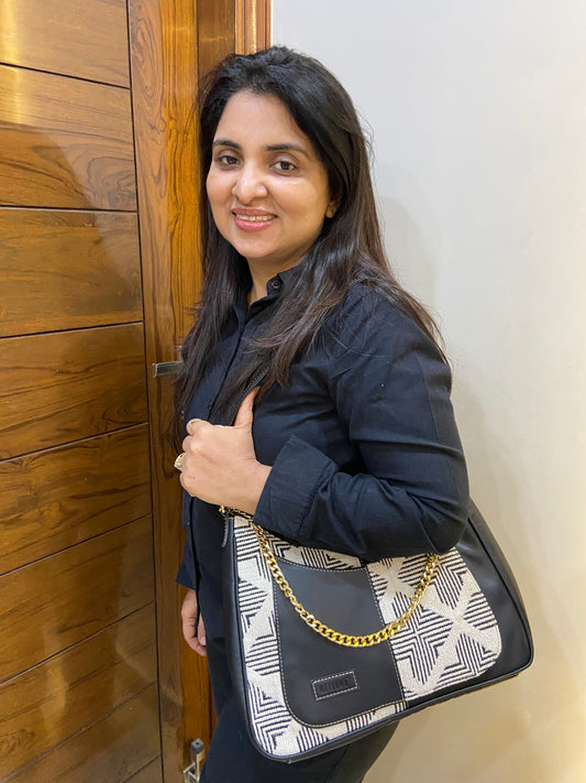 Crescent Baguette - Duo Tone - Everyday Shoulder Bag (BOGO)