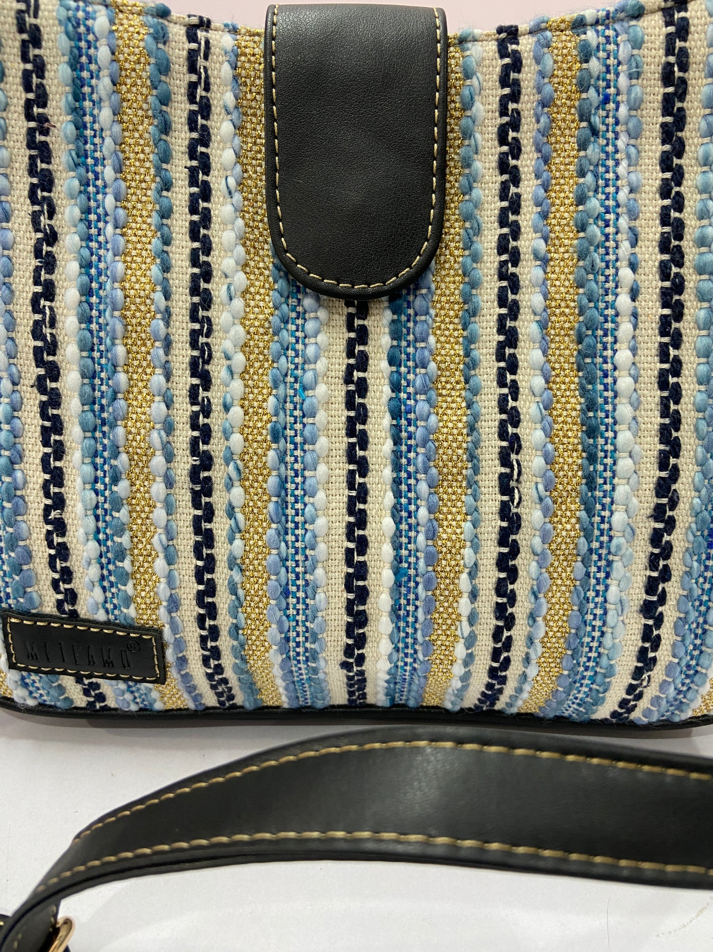 Artisan Weave Sling Bag - Blue Wave (BOGO)