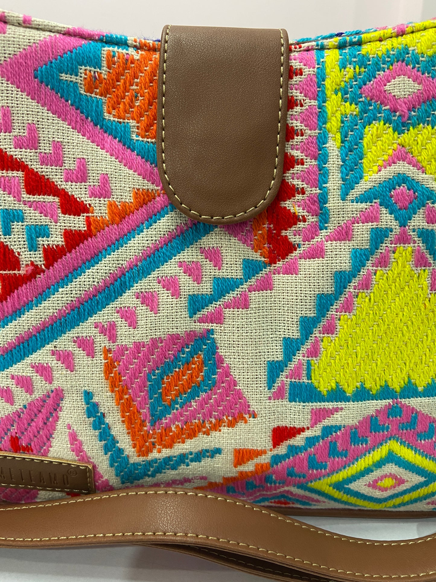 Artisan Weave Sling Bag - Rose (BOGO)