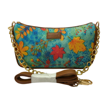 Imprint Baguette - Golden Leaves  - Everyday Shoulder Bag