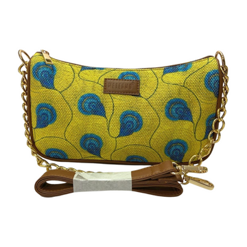 Imprint Baguette - Yellow Peacock - Everyday Shoulder Bag