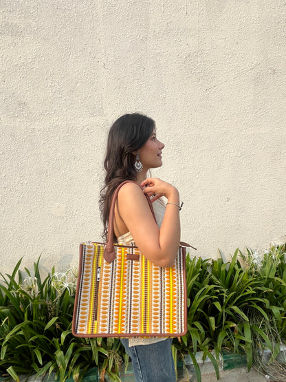 Artisan Weave Tote - Jalwa
