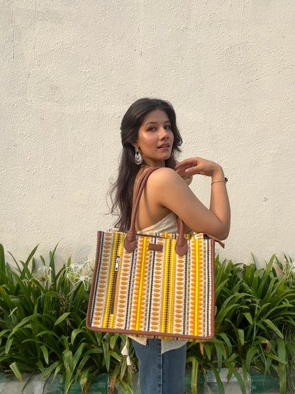 Artisan Weave Tote - Jalwa
