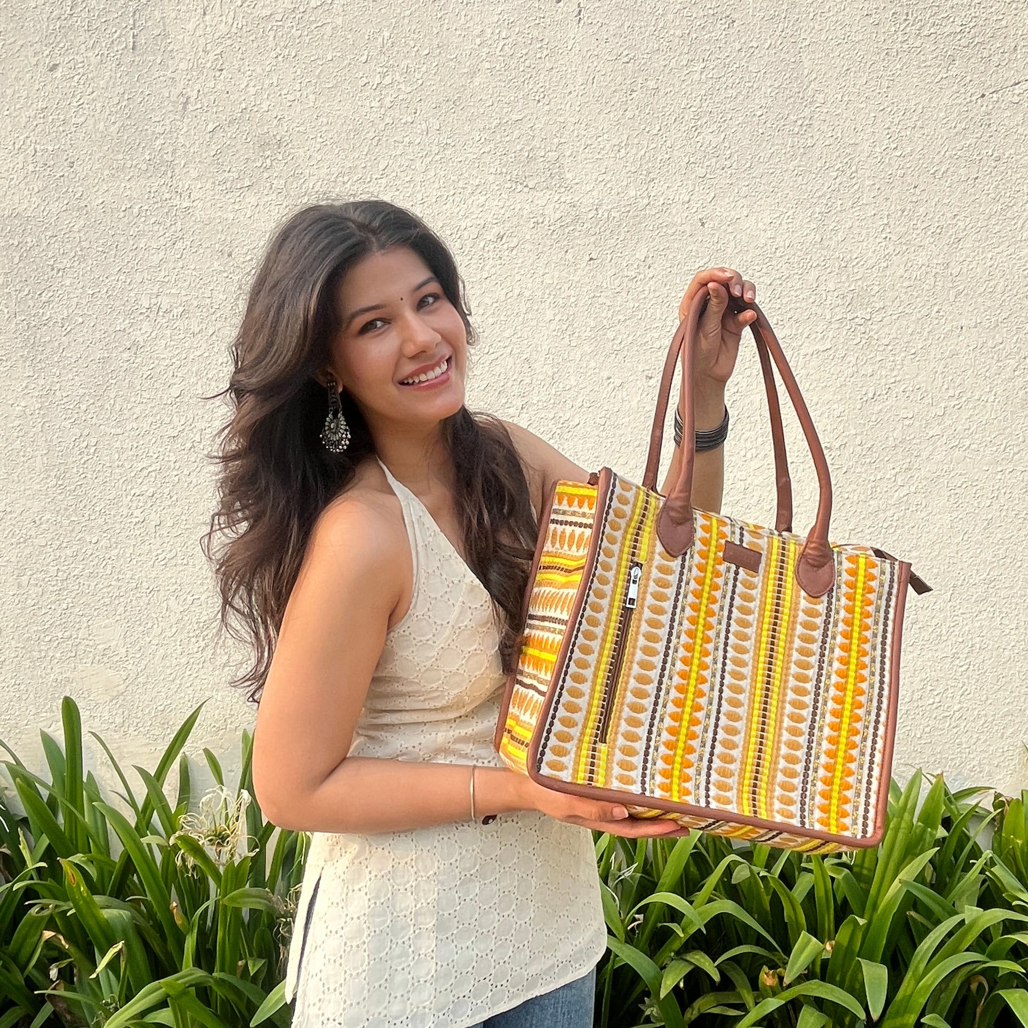 Artisan Weave Tote - Jalwa