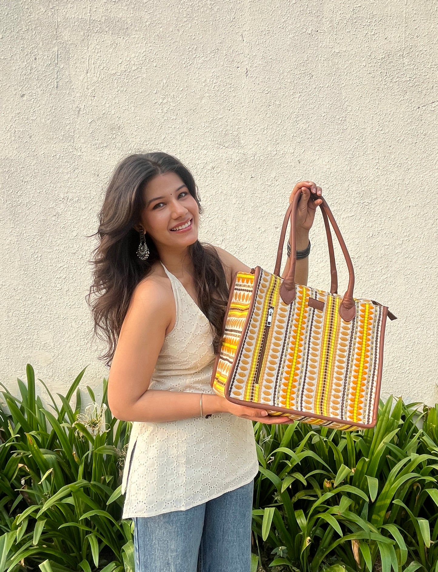 Artisan Weave Tote - Jalwa