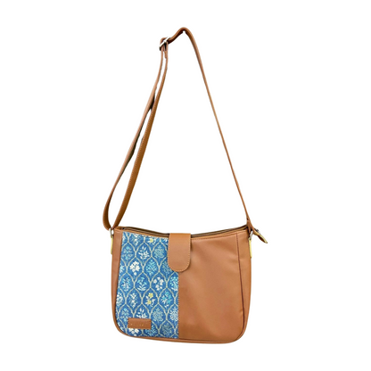 Sling Bag - Blue Flowers (BOGO)