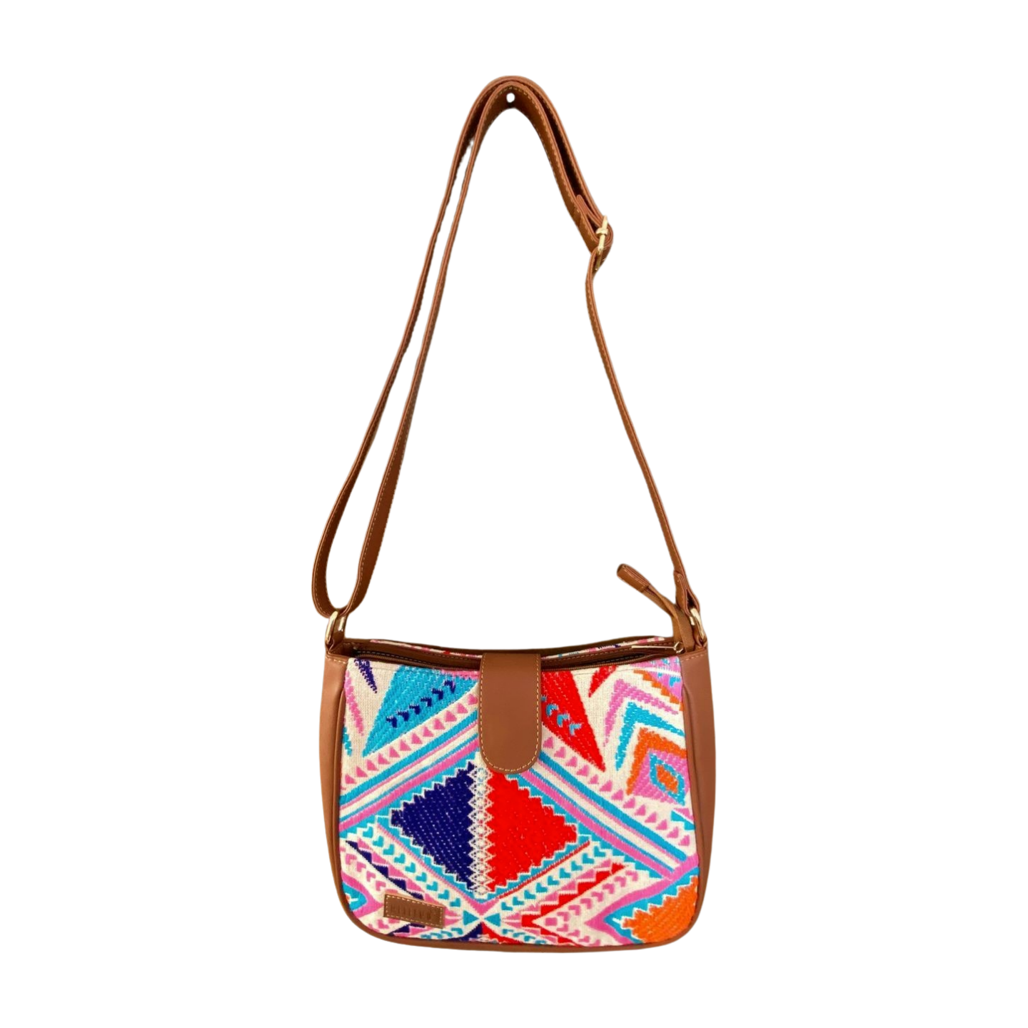 Artisan Weave Sling Bag - Rose (BOGO)