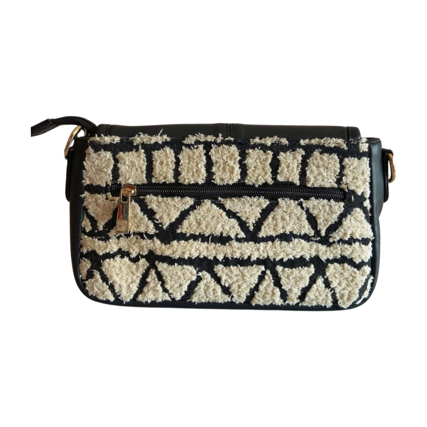 Magshift Sling Bag with Flap - Monochrome Tribal (BOGO)