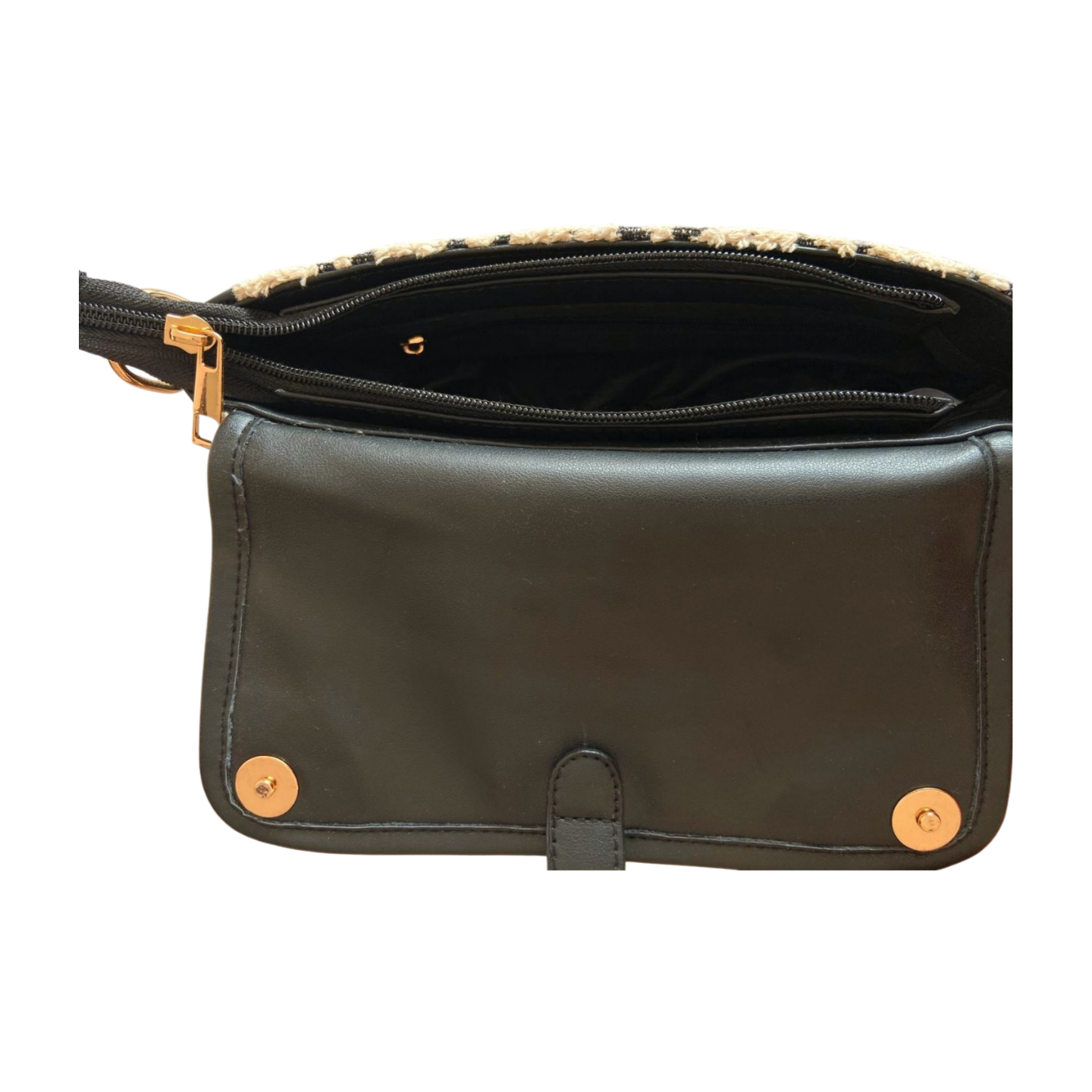 Magshift Sling Bag with Flap - Monochrome Tribal (BOGO)