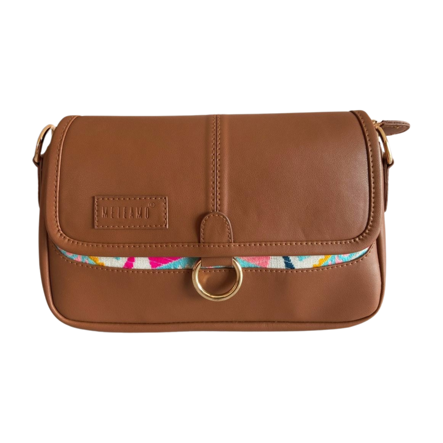 Magshift Sling Bag with Flap - Pink Trivia