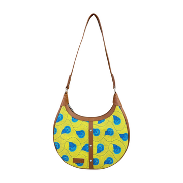 Imprint Baguette - Yellow Peacock - Hobo Shoulder Bag