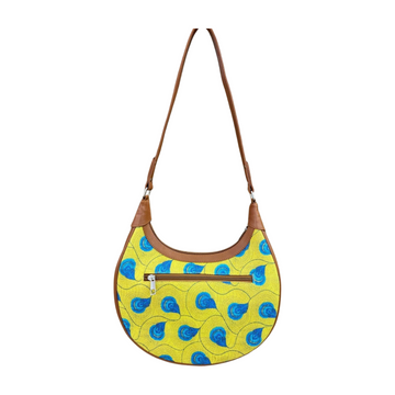 Imprint Baguette - Yellow Peacock - Hobo Shoulder Bag