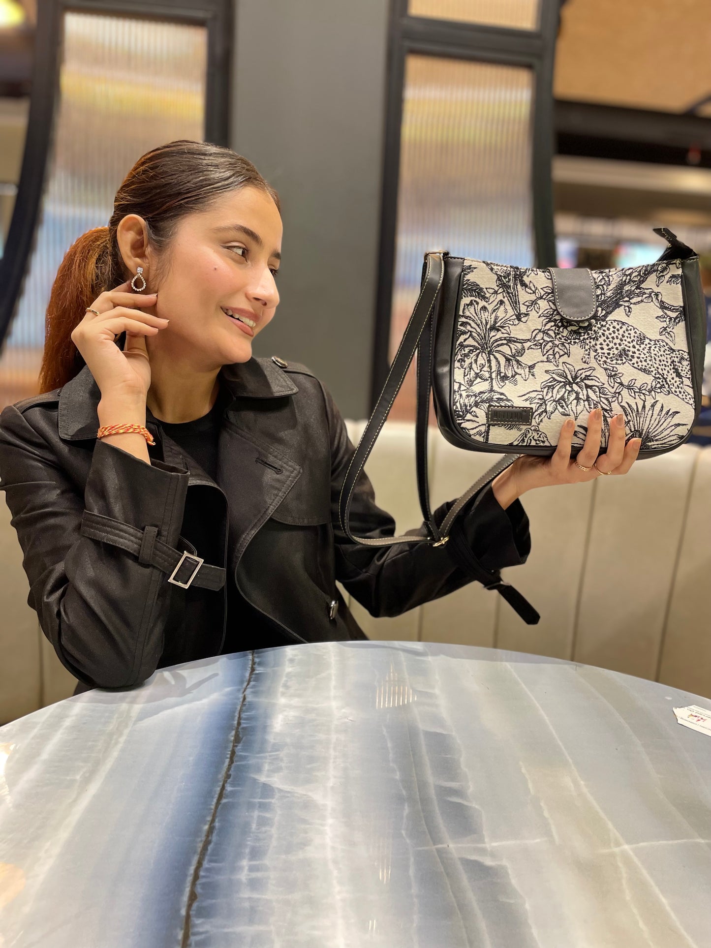 Artisan Weave Sling Bag - Vufia