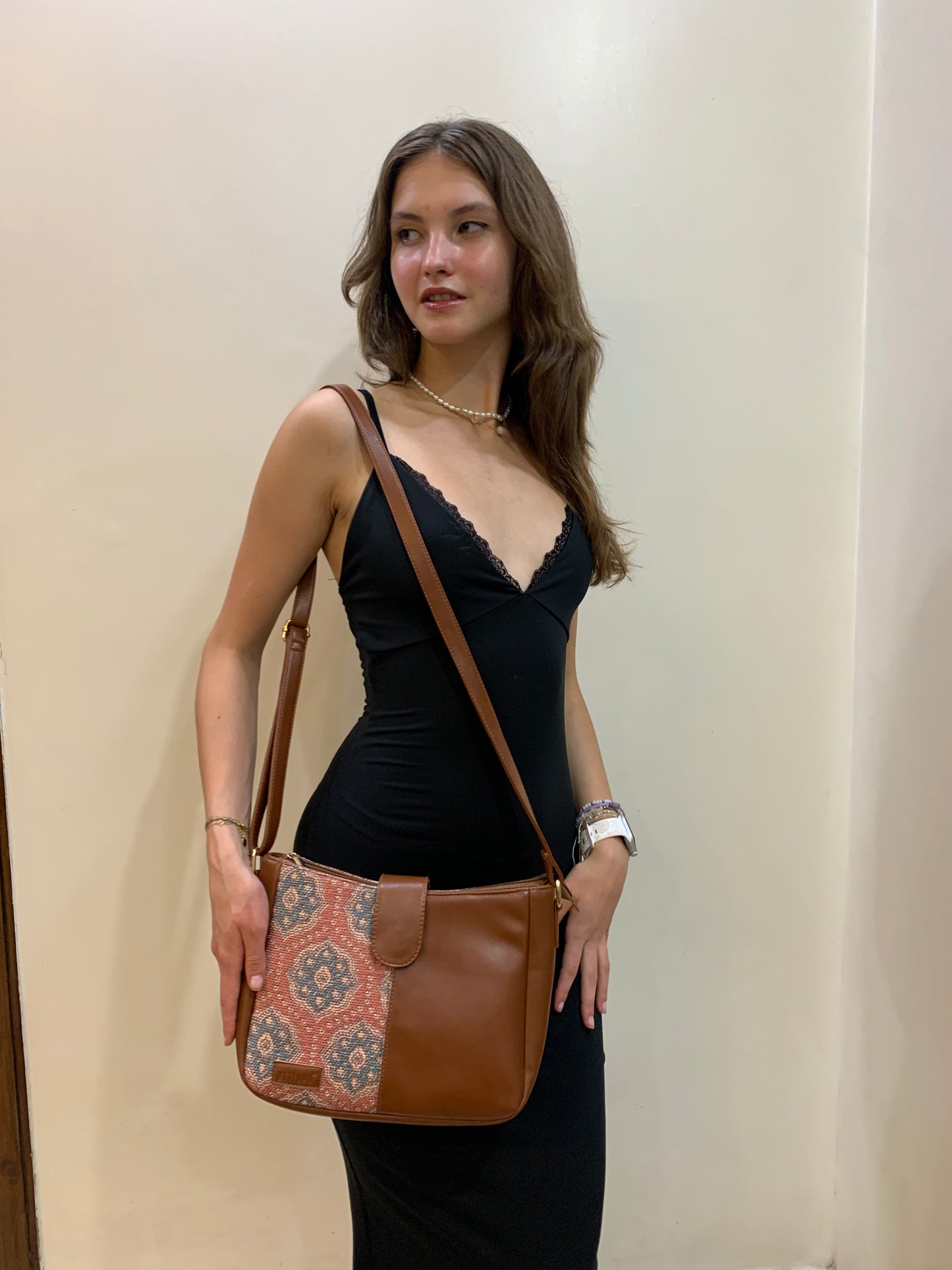 Sling Bag - Madhubani Motif (BOGO)