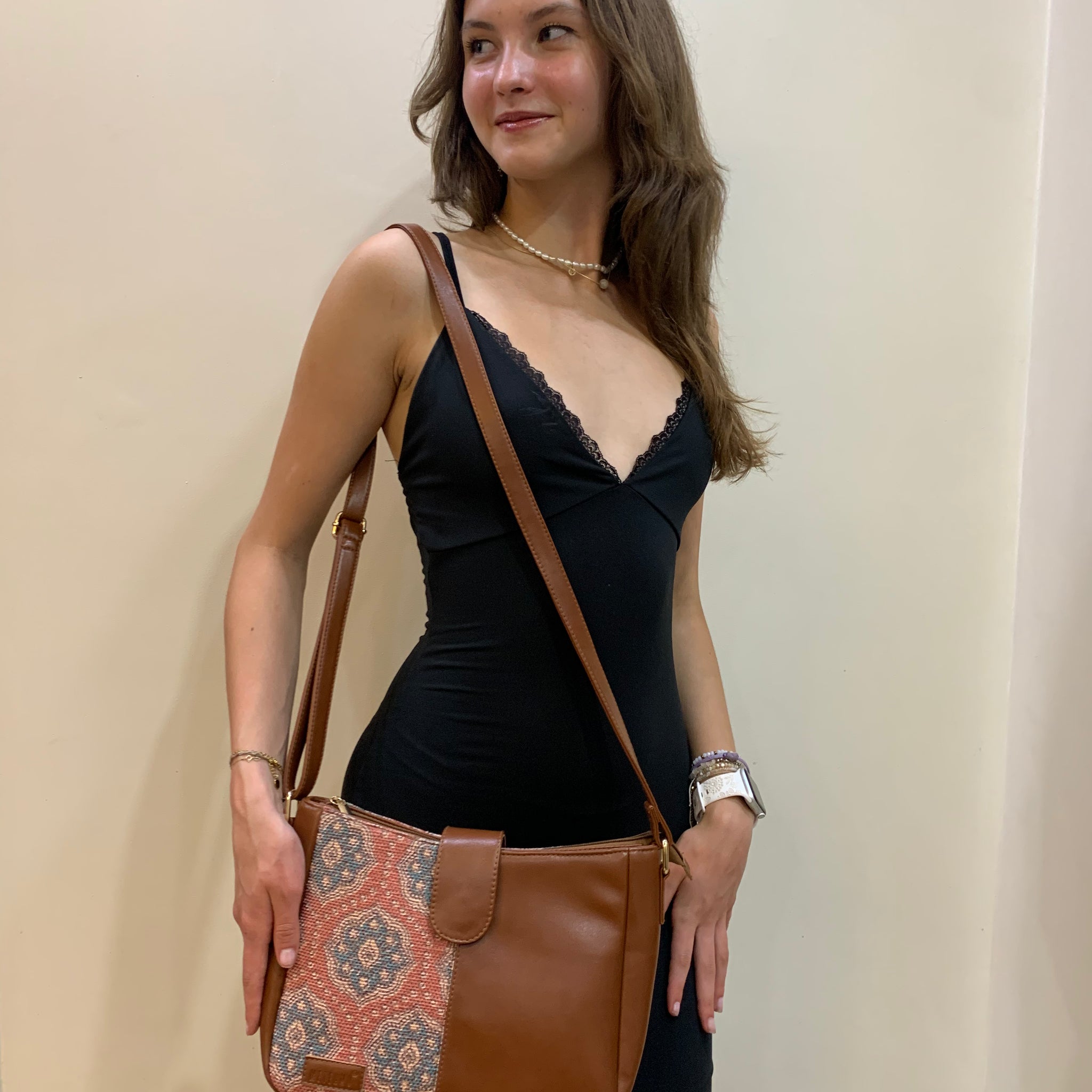 Sling Bag - Madhubani Motif (BOGO)