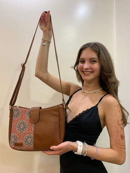 Sling Bag - Madhubani Motif