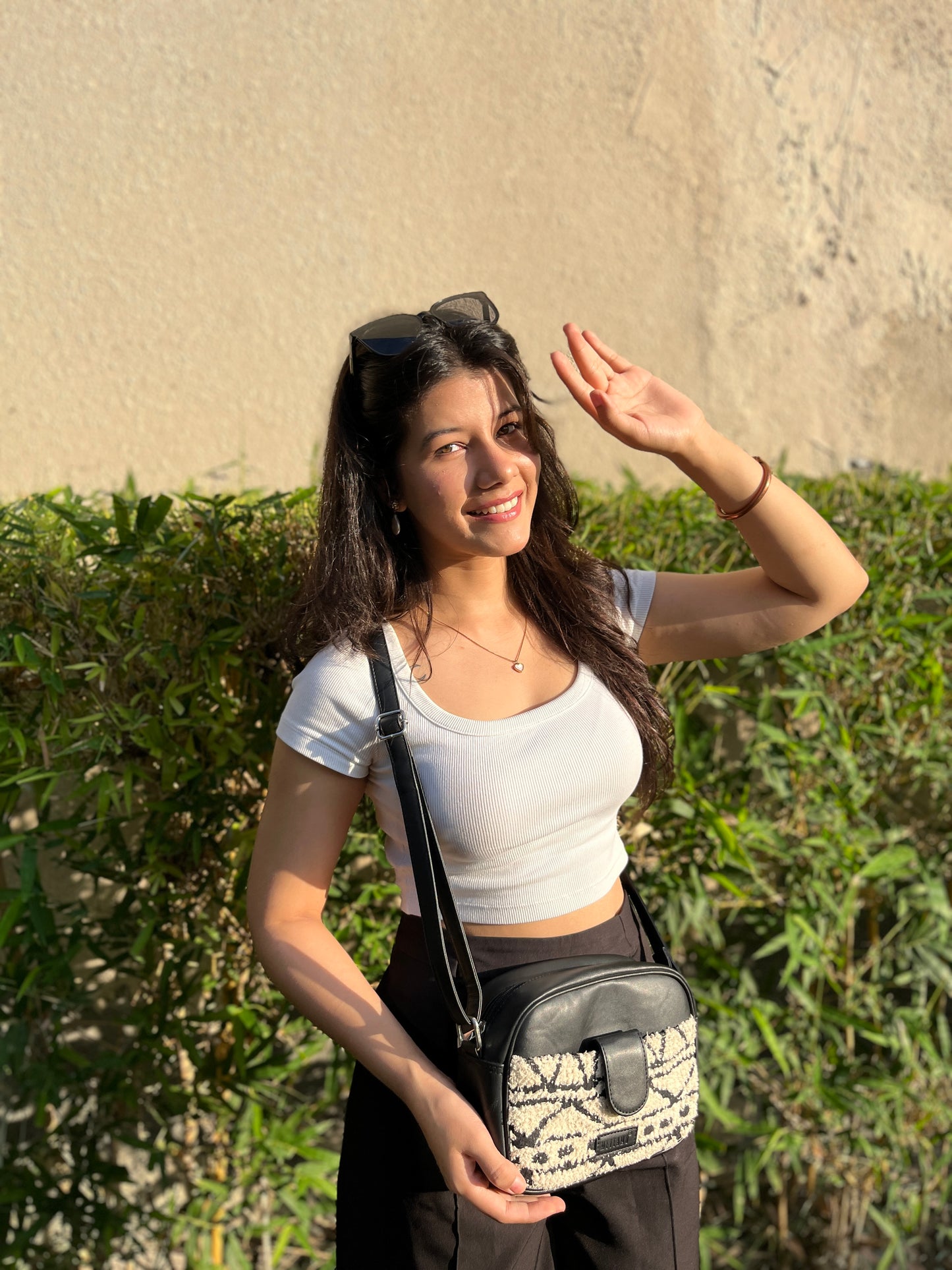 Sling Bag - Monochrome Tribal (BOGO)