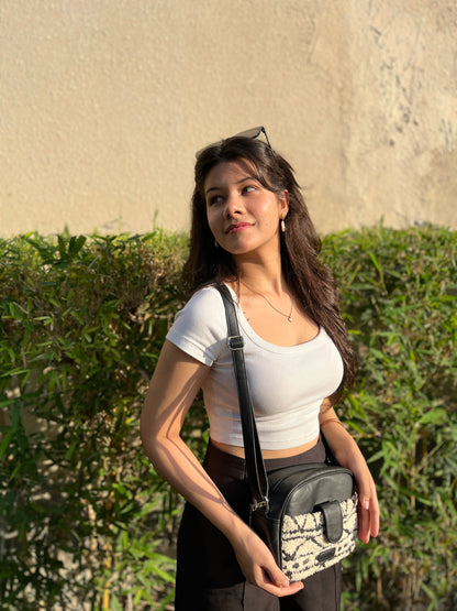 Sling Bag - Monochrome Tribal (BOGO)