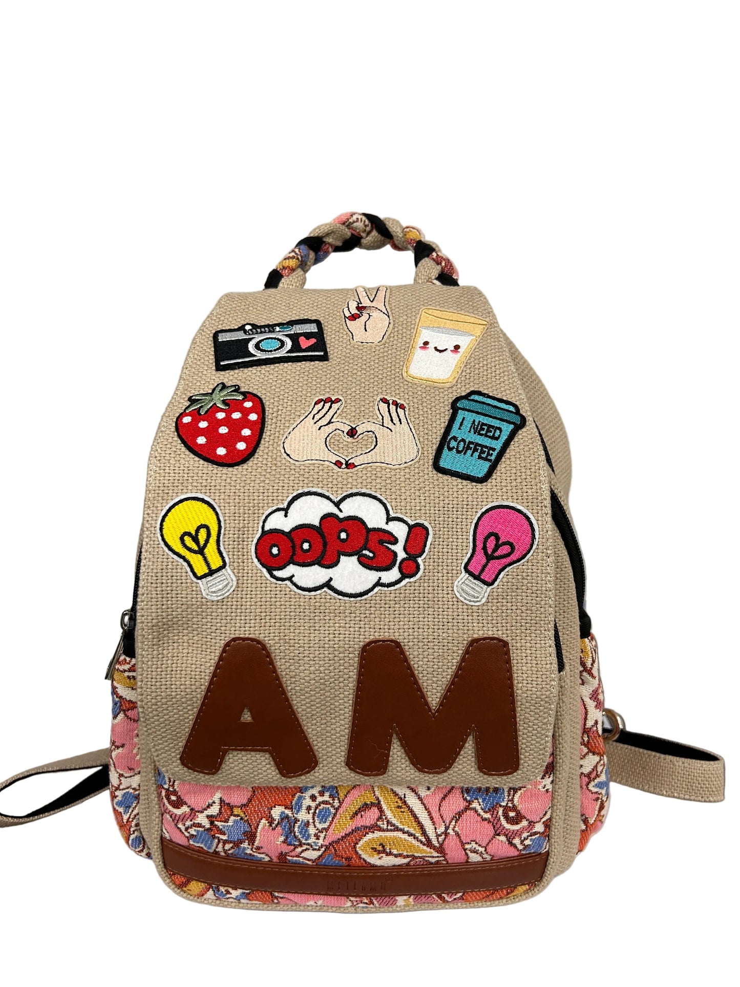 Happy Doodle- Travel BackPack