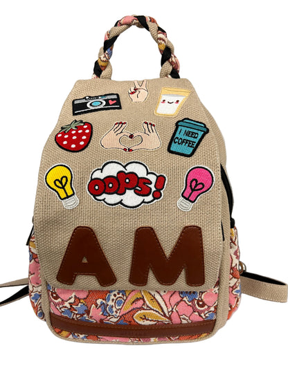 Happy Doodle- Travel BackPack