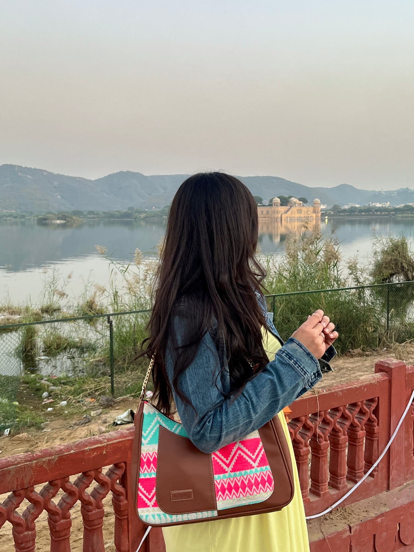 Crescent Baguette - Mint Blush - Everyday Shoulder Bag